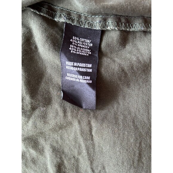 Tony Hawk Men Jacket Hoodie Small Skater Zip Up Green Snap Button Pockets - Picture 7 of 8